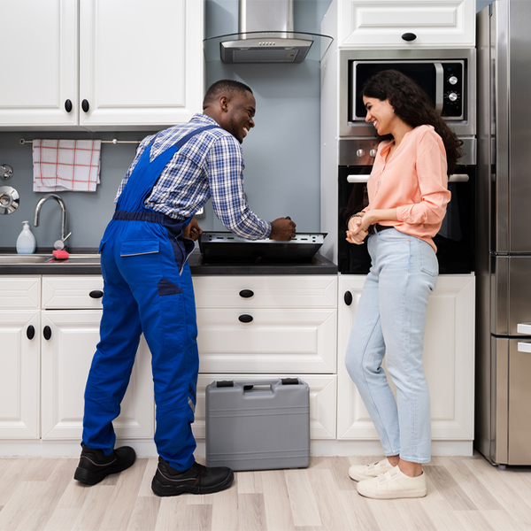 can you provide an estimate for cooktop repair before beginning any work in Cheyney